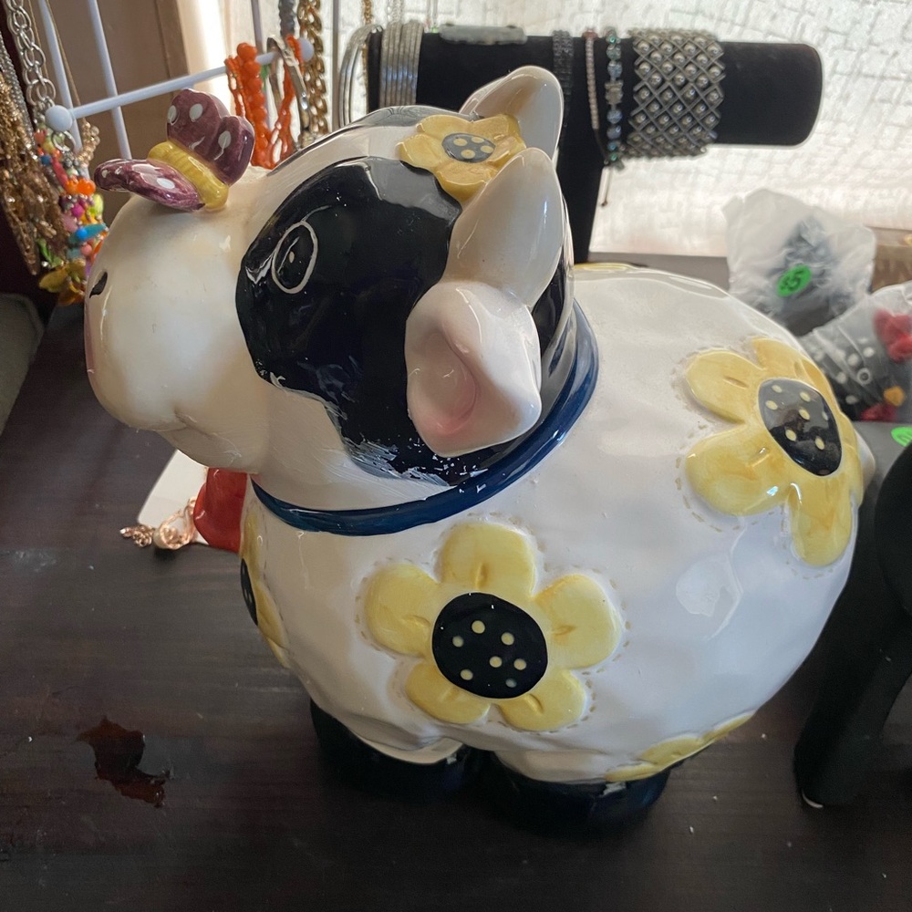 Cow cookie jar - Picture 4 of 7